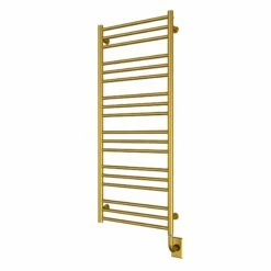 ICO W4308 – 19.5″x47.5″ Sorano Electric Hardwired Towel Warmer Brushed Gold