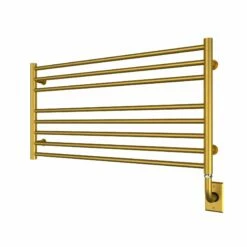ICO E4608 – 35.5″x19″ Sorano Electric Plug-In Towel Warmer Brushed Gold