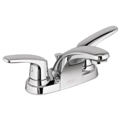 American Standard 7075205.002 – Colony Pro Centerset Bathroom Faucet With Pop-up Hole