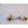ICO A1022 – Floor Valve Set Matte White