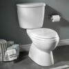American Standard 2476516.020 – Dual Flush Nh El Lnd Combo W/sc Seat Wht