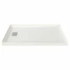 American Standard A8002L-LHO.020 – 60×32-Inch Acrylic Shower Base – Left Side Drain