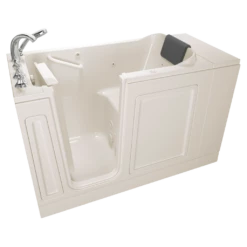 American Standard C2848.119.WRW – Luxury Series 28X48-inch Right Drain Walk-in Tub Whirlpool With Tub Faucet