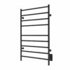 ICO K4035W – 24″x40″ Kontour Linear Electric Hardwired Towel Warmer Matte Black