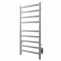 ICO K6024W – 18″x40″ Kontour Square Electric Hardwired Towel Warmer Brushed Nickel