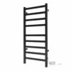 ICO K6025E – 18″x40″ Kontour Square Electric Plug-In Towel Warmer Matte Black