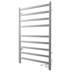 ICO K6034E – 24″x40″ Kontour Square Electric Plug-In Towel Warmer Brushed Nickel