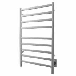 ICO K6034W – 24″x40″ Kontour Square Electric Hardwired Towel Warmer Brushed Nickel