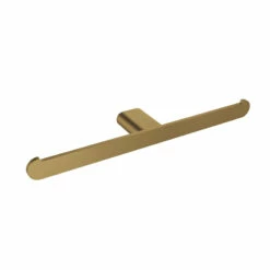 ICO V4040-BGD – Flow Double Toilet Paper Holder Brushed Gold Dark