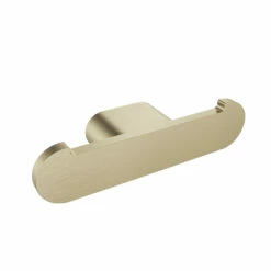 ICO V4220-BGL – Flow Double Towel Hook Brushed Gold Light