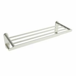 ICO V4734 – Flow Double Towel Shelf Brushed Nickel