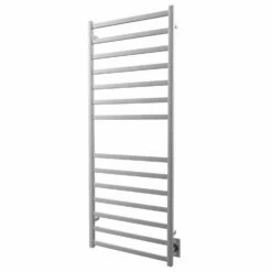 ICO K6054W – 24″x60″ Kontour Square Electric Hardwired Towel Warmer Brushed Nickel