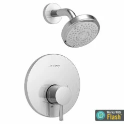 American Standard TU064507.002 – Serin Shower Only Trim Kit With Water-Saving Shower Head And Cartridge